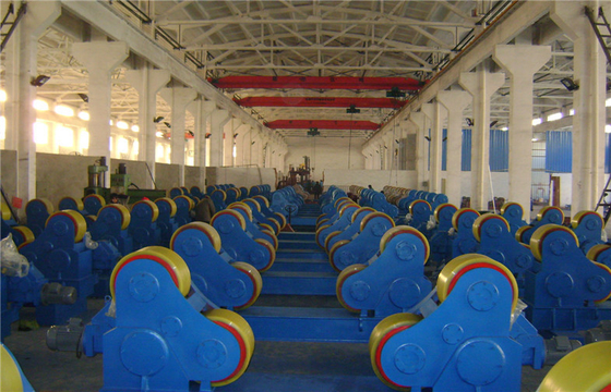 80 Ton Welding Rotator Turning Rolls 6-60m/H autoajustable