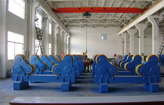 80 Ton Welding Rotator Turning Rolls 6-60m/H autoajustable