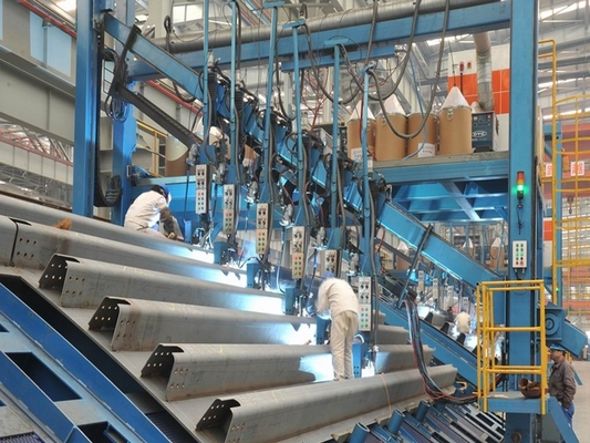 Soldadora principal multi del panel del puente, equipo de soldadura del tubo del CO2 de la costilla de U